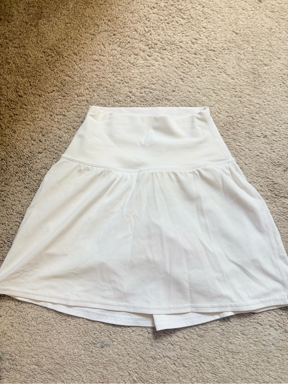 lululemon athletica White High-Waist Circle Skirt